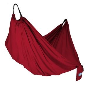 EQUIP Recycled Brick Red 1 Person Hammock Open Size 108" L x 56" W Brand New!